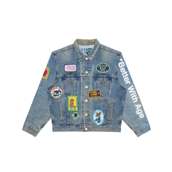 BETTER WITH AGE CHARLATAN REVERSIBLE DENIM / BASEBALL JACKET