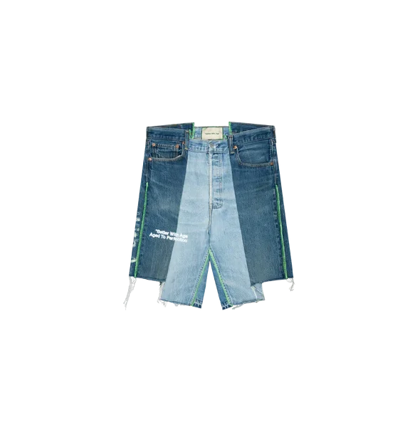 BETTER WITH AGE LEMON DENIM SHORT