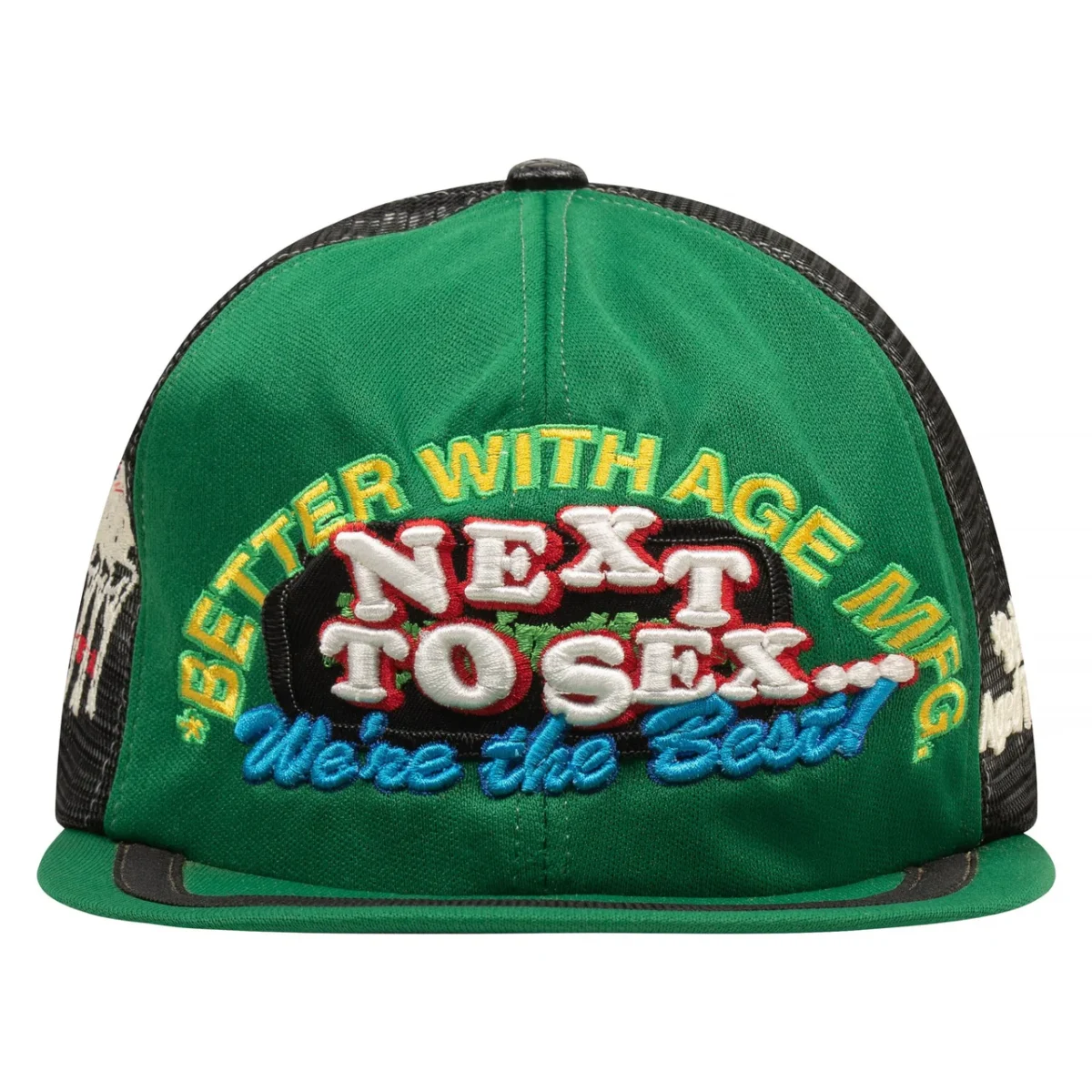 BETTER WITH AGE Next to Sex Hat | Green/Black