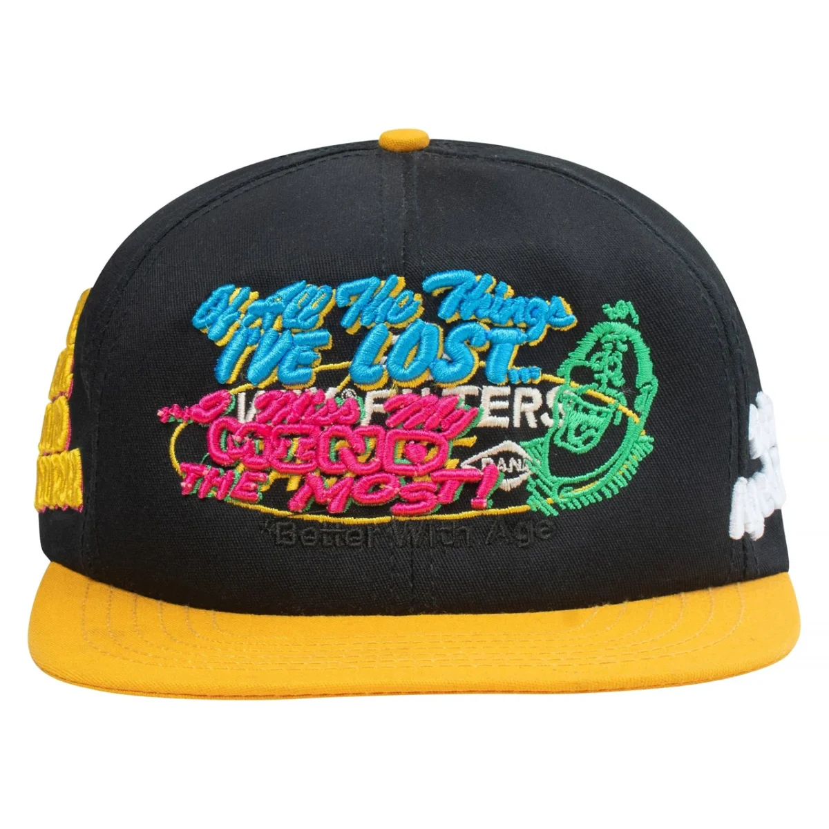 BETTER WITH AGE Summer of 69 Hat | Black/Yellow